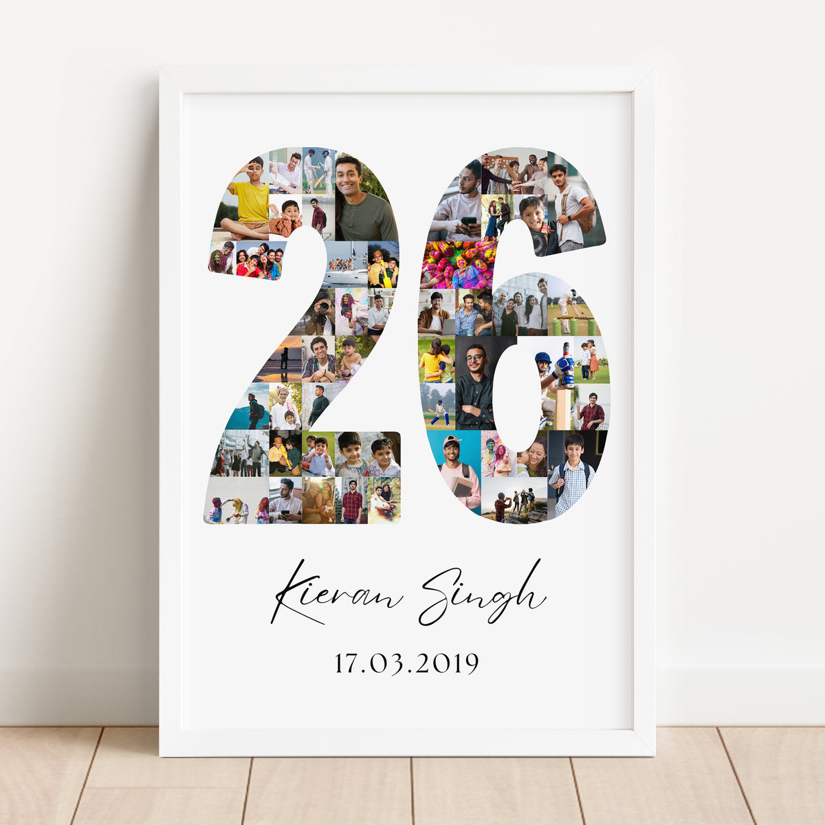 26 Birthday Photo Collage