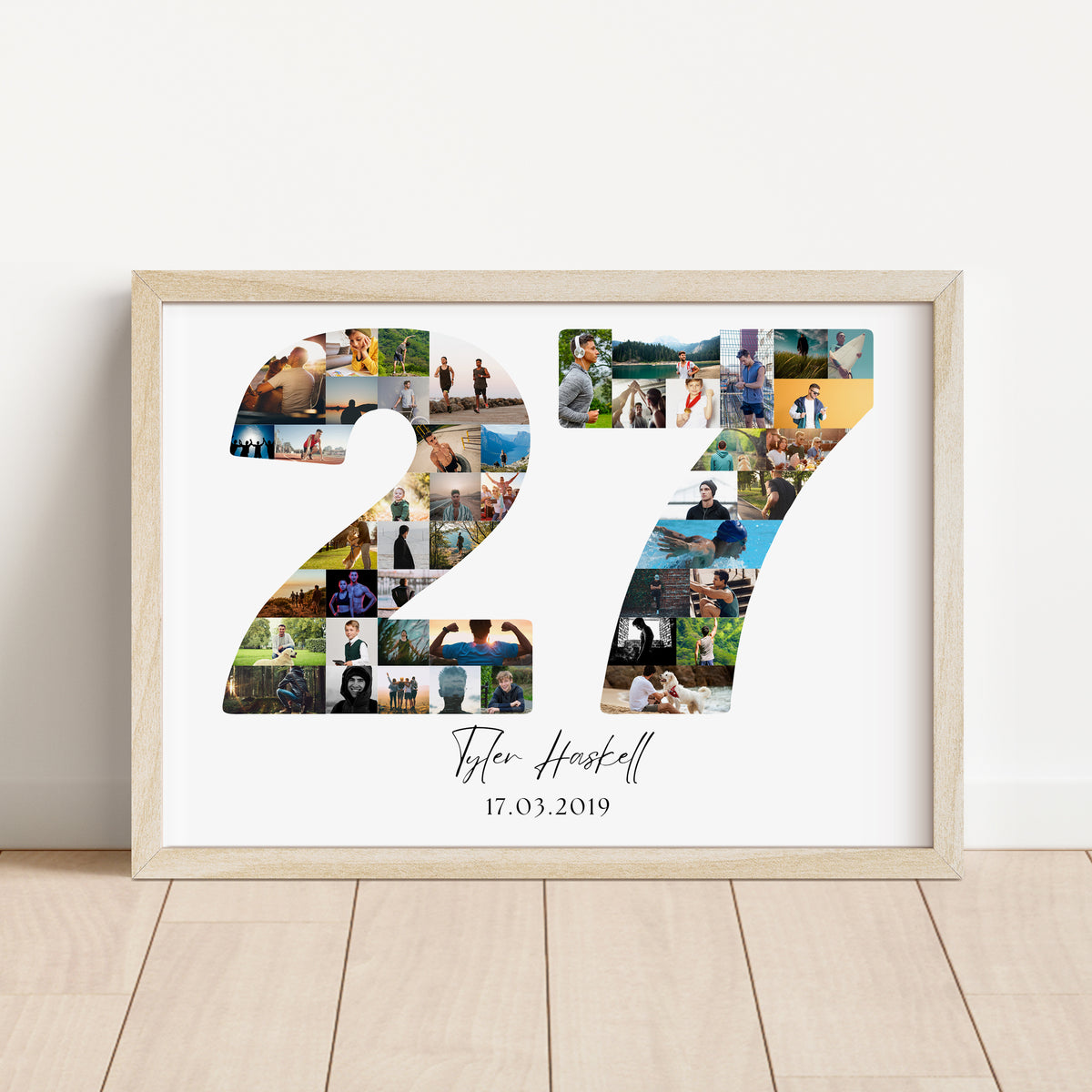 27 Birthday Photo Collage