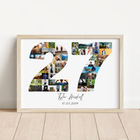 27 Birthday Photo Collage
