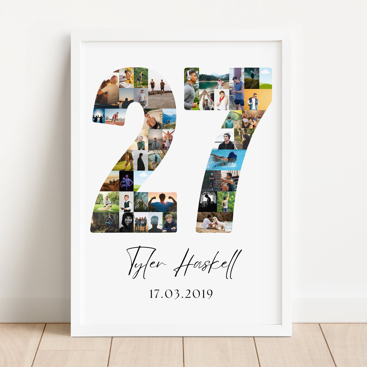 27 Birthday Photo Collage
