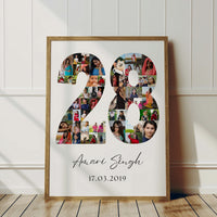 28 Birthday Photo Collage