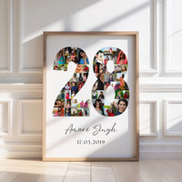 28 Birthday Photo Collage