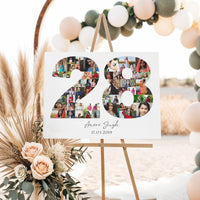 28 Birthday Photo Collage