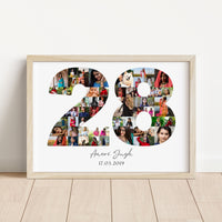 28 Birthday Photo Collage