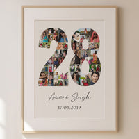 28 Birthday Photo Collage
