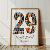 29 Birthday Photo Collage