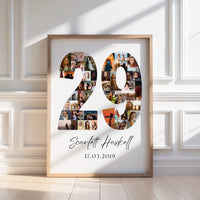 29 Birthday Photo Collage