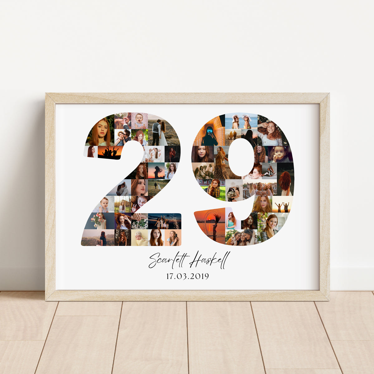 29 Birthday Photo Collage