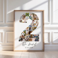 2 Birthday Photo Collage