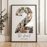 2 Birthday Photo Collage