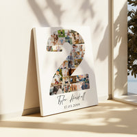 2 Birthday Photo Collage