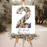 2 Birthday Photo Collage