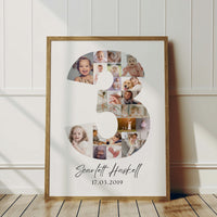 3 Birthday Photo Collage