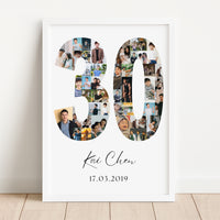 30 Birthday Photo Collage