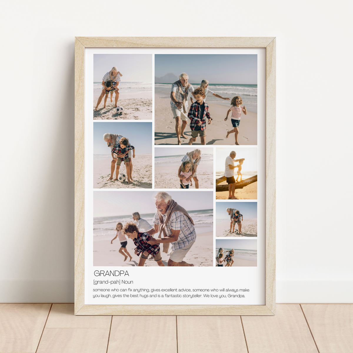Grandpa Noun - Photo Collage