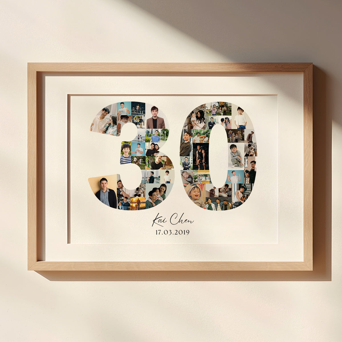 30 Birthday Photo Collage