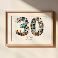 30 Birthday Photo Collage