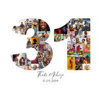 31 Birthday Photo Collage