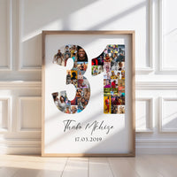 31 Birthday Photo Collage