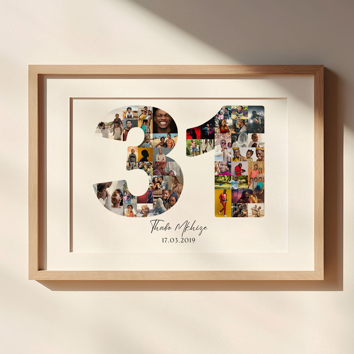 31 Birthday Photo Collage