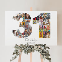 31 Birthday Photo Collage