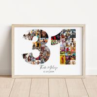 31 Birthday Photo Collage