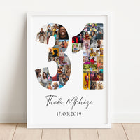 31 Birthday Photo Collage