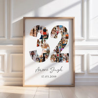 32 Birthday Photo Collage