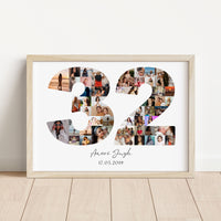 32 Birthday Photo Collage