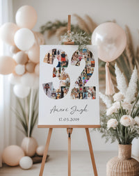 32 Birthday Photo Collage