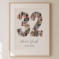 32 Birthday Photo Collage