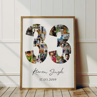 33 Birthday Photo Collage