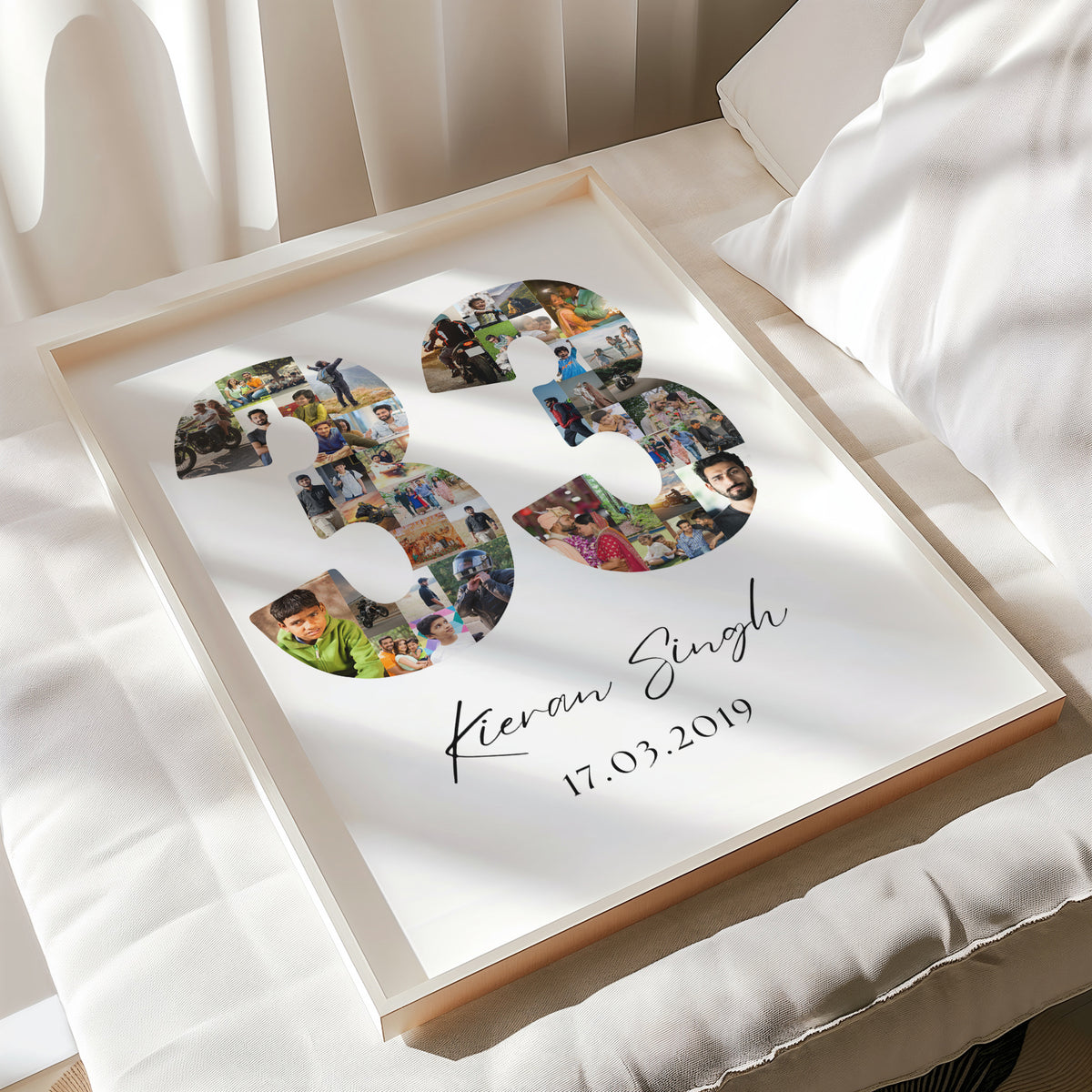 33 Birthday Photo Collage