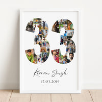 33 Birthday Photo Collage
