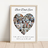 Best Dad Ever - Photo Collage