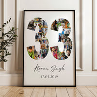 33 Birthday Photo Collage