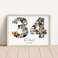34 Birthday Photo Collage