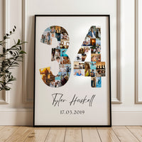 34 Birthday Photo Collage