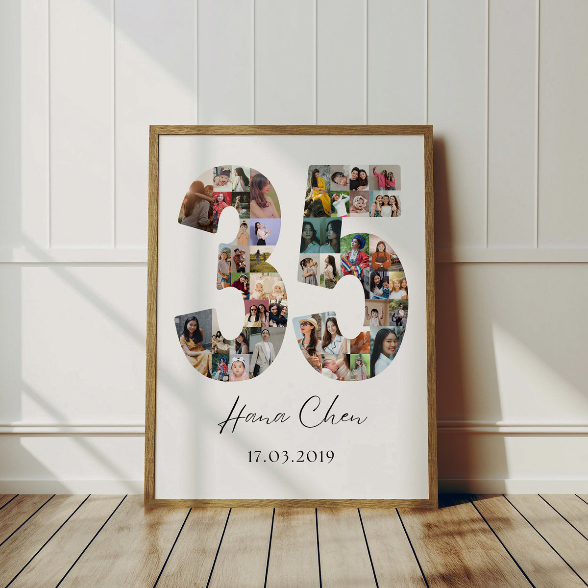 35 Birthday Photo Collage