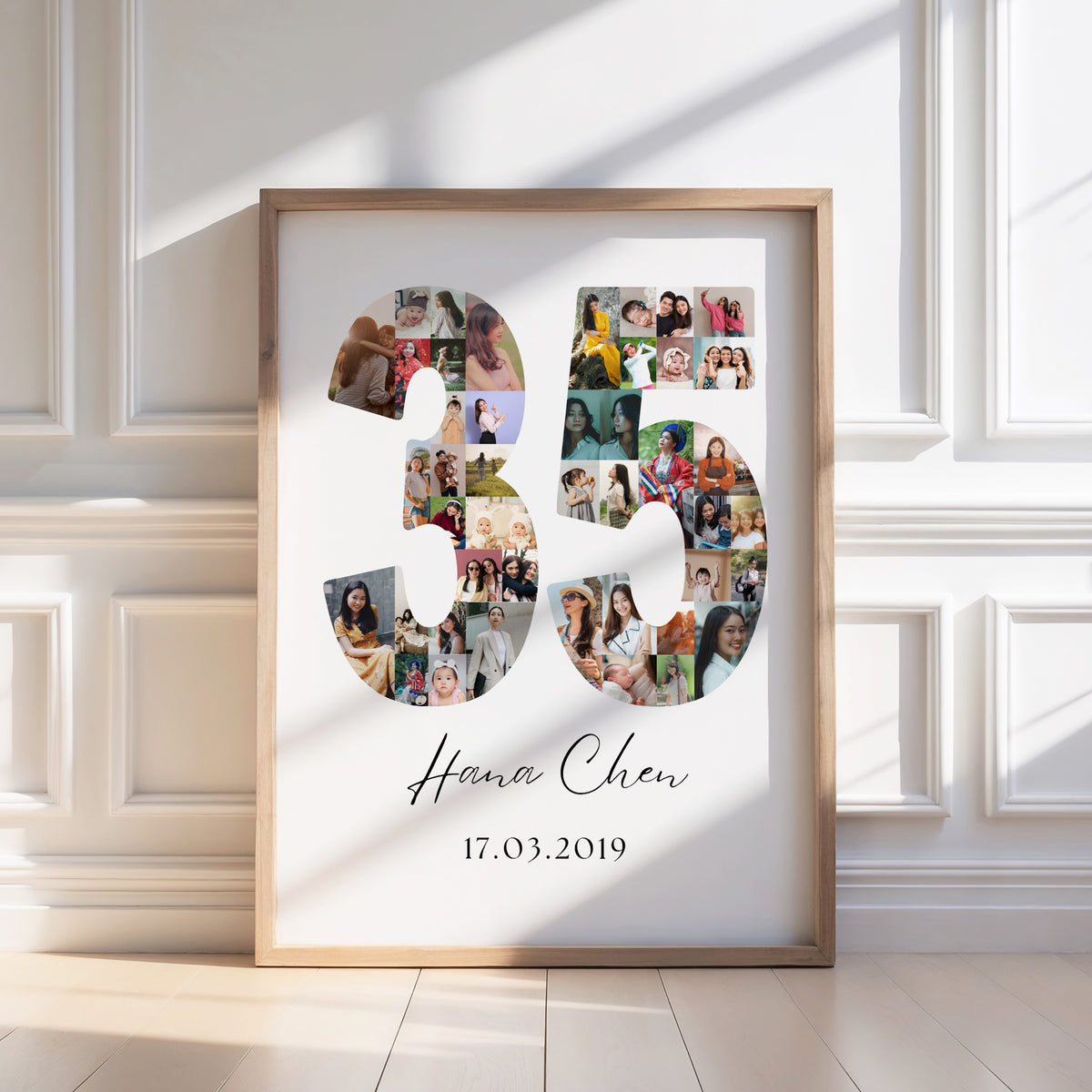 35 Birthday Photo Collage