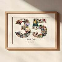 35 Birthday Photo Collage