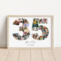 35 Birthday Photo Collage