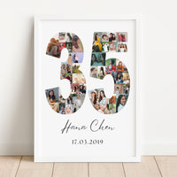 35 Birthday Photo Collage