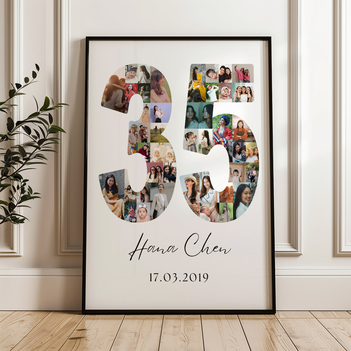 35 Birthday Photo Collage