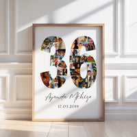 36 Birthday Photo Collage