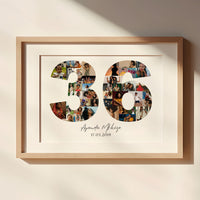 36 Birthday Photo Collage