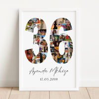 36 Birthday Photo Collage