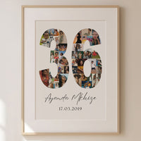 36 Birthday Photo Collage