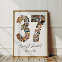 37 Birthday Photo Collage