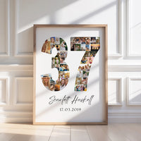 37 Birthday Photo Collage